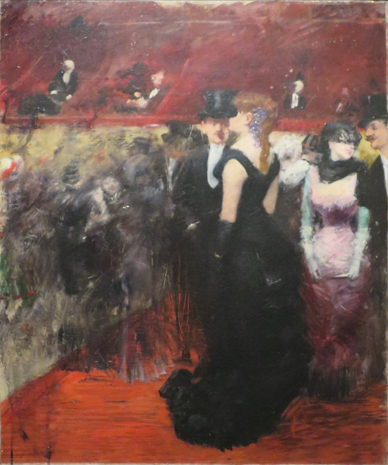 Bal op het Opera van Parijs - Jean-Louis Forain