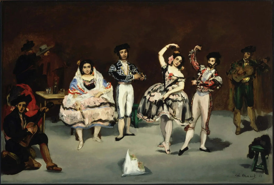 Spaans ballet - Édouard Manet