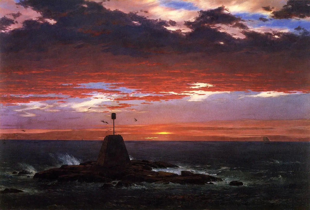 Ballise au large de Mount Desert Island - Frederic Edwin Church - Alpha Reproduction