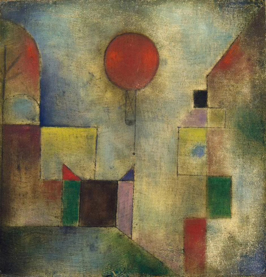 Rode ballon - Paul Klee