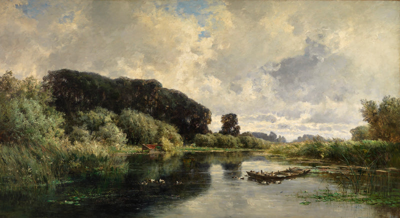 Banlieue de Vriesland (Hollande) - Carlos de Haes