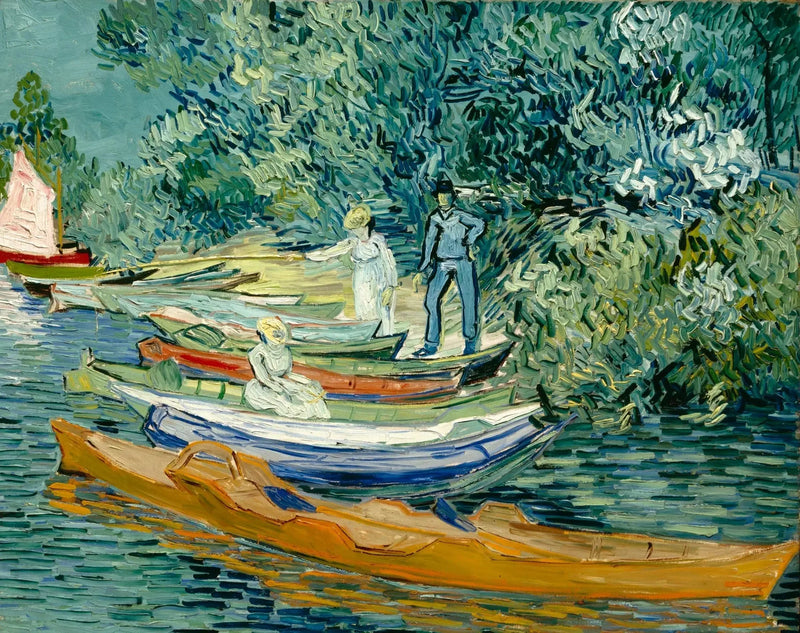 Bank van de Oise in Auvers - Vincent van Gogh