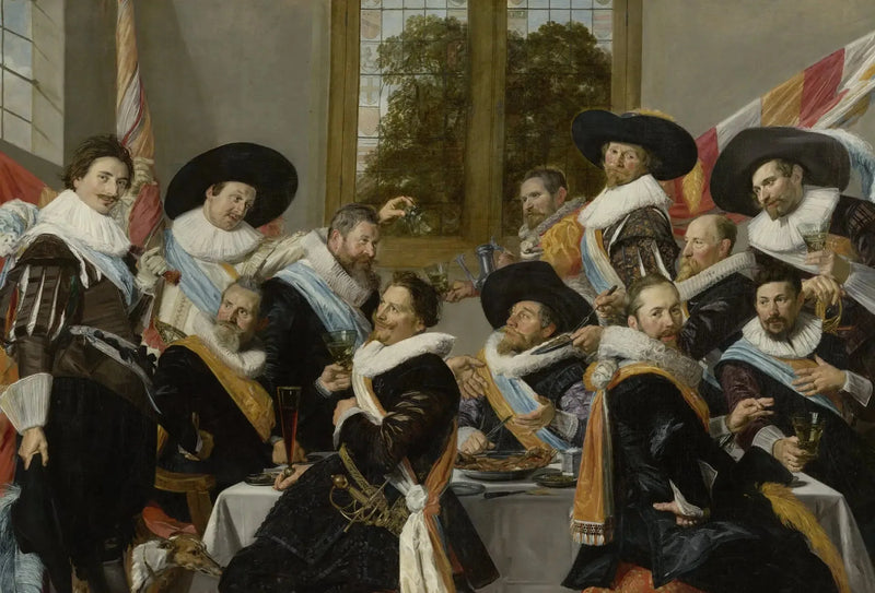 Banket van de officieren van het corps van de boogschutters van Saint-Adrien - Frans Hals

Source:
Banquet des officiers du corps des archers de Saint-Adrien - Frans Hals