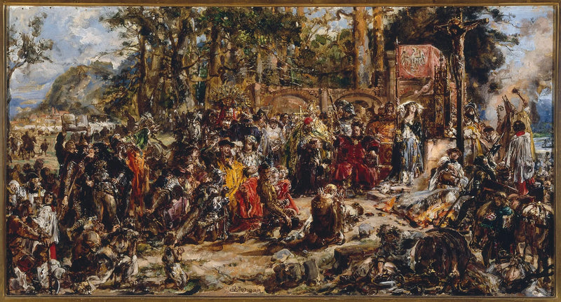 Doop van Litouwen, uit de serie « Geschiedenis van de beschaving in Polen » - Jan Matejko

Source:
Baptême de la Lituanie, de la série « Histoire de la civilisation en Pologne » - Jan Matejko