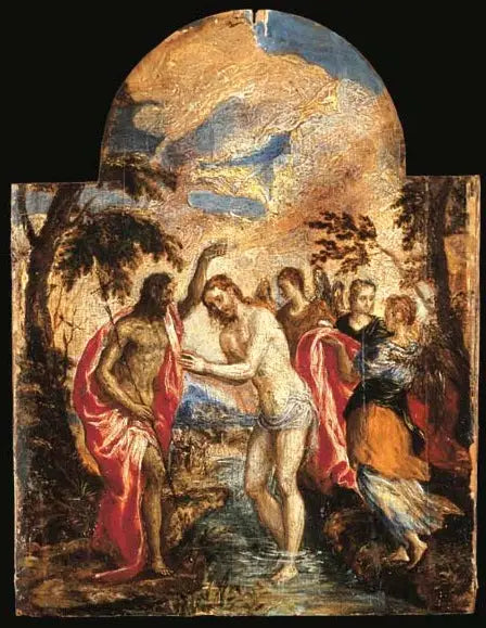 Doop van Christus - El Greco