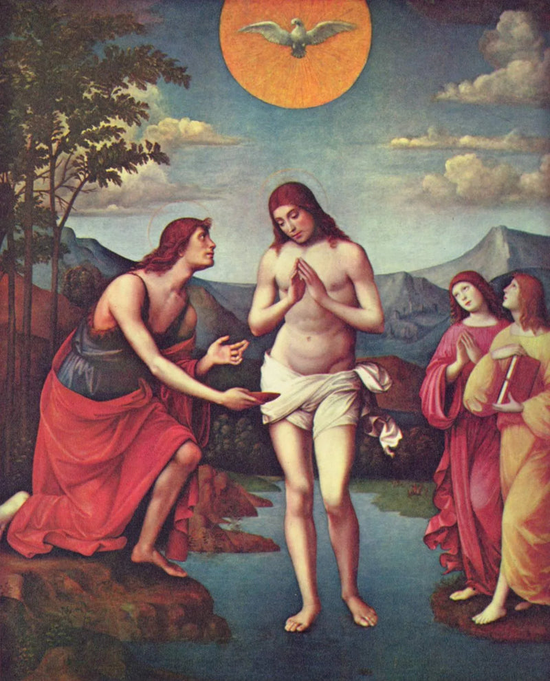 Doop van Christus - Francesco Francia