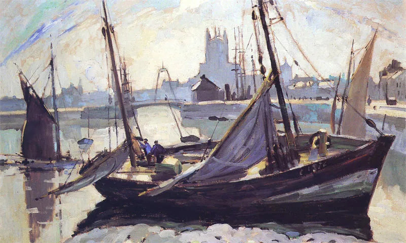 Booten, Fécamp - Robert Antoine Pinchon