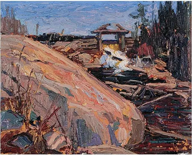 Houten dam - Tom Thomson

Source:
Barrage de bois - Tom Thomson