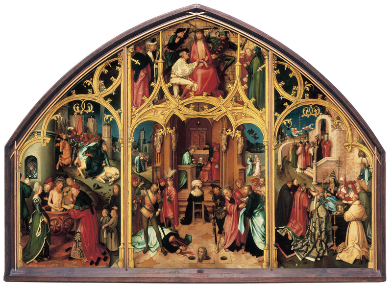 Basiliek San Paolo buiten de muren - Hans Holbein de Oudere