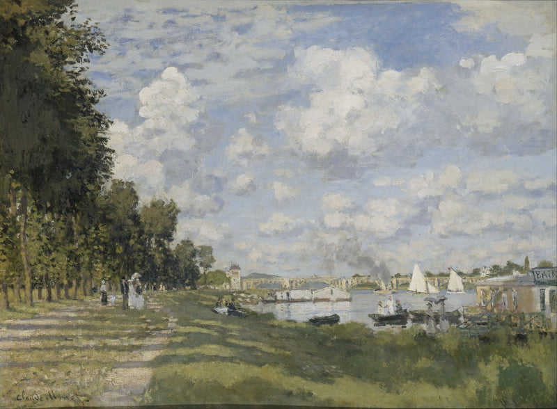 Het Argenteuil Basin W225 - Claude Monet