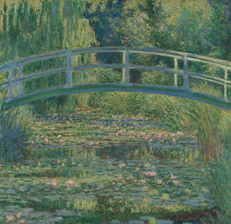 Het Waterleliesbekken, groene harmonie - Claude Monet