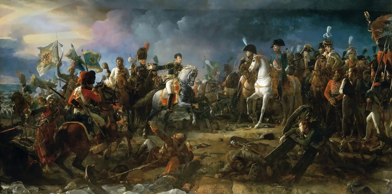Slag bij Austerlitz, 2 december 1805 - François Gérard

Source:
Bataille d'Austerlitz, 2 décembre 1805 - François Gérard