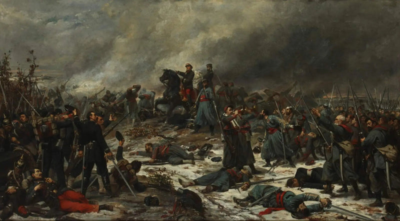 Slag bij Auvours, 10 januari 1871 - Lionel Royer

Source:
Bataille d'Auvours, le 10 janvier 1871 - Lionel Royer