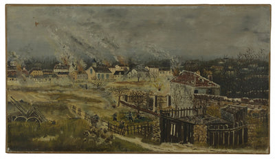 Bataille de Champigny - Épisode de la guerre de 1870 - Henri Rousseau - Alpha Reproduction