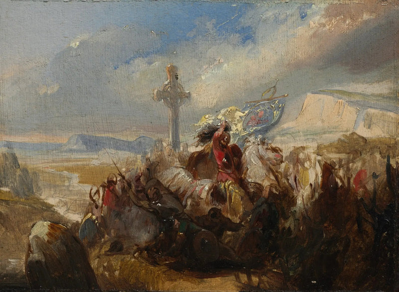 Slag bij Poitiers, 25 oktober 732 - Charles de Steuben

Source:
Bataille de Poitiers, 25 octobre 732 - Charles de Steuben
