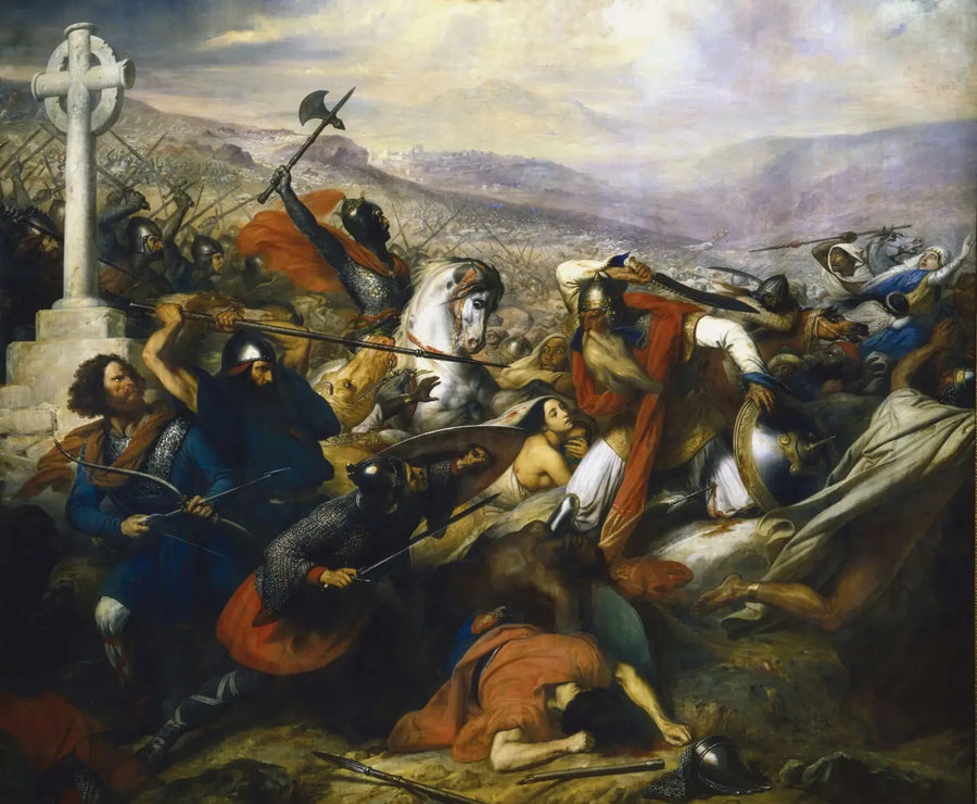 Slag bij Poitiers - Charles de Steuben

Source:
Bataille de Poitiers - Charles de Steuben