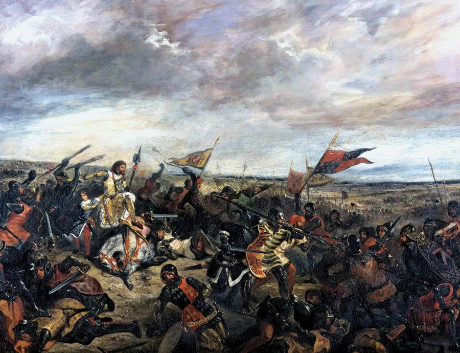 Slag bij Poitiers - Eugène Delacroix