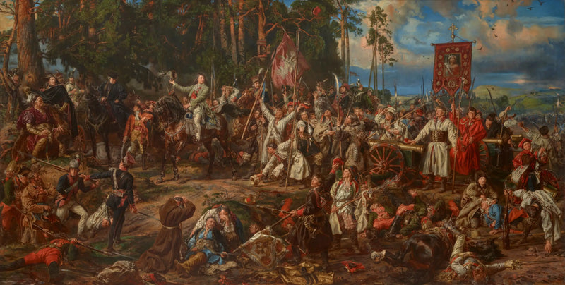 Slag bij Racławice - Jan Matejko

Source:
Bataille de Raclawice - Jan Matejko
