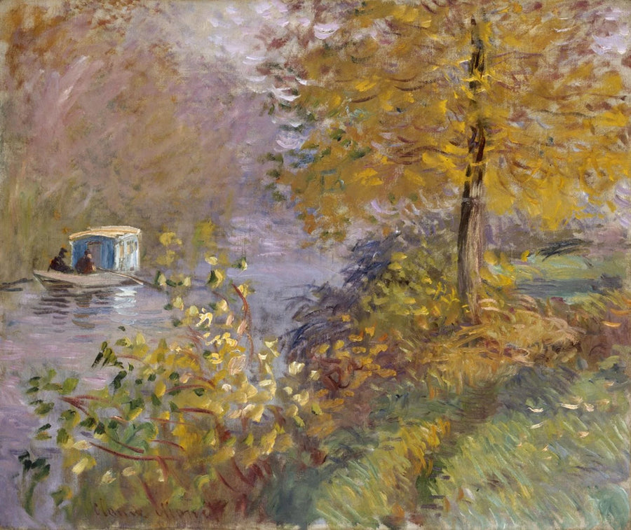 De W393 werkplaatsboot - Claude Monet