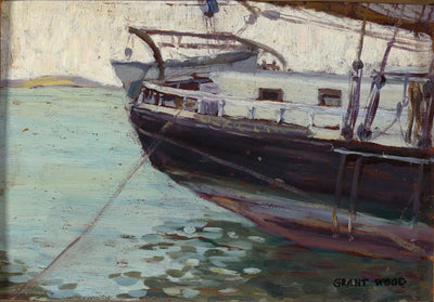 Bateau - Grant Wood - Alpha Reproduction