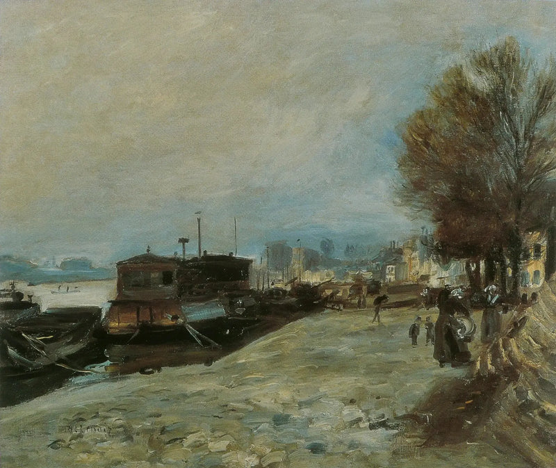 Wasboot op de Seine - Pierre-Auguste Renoir
