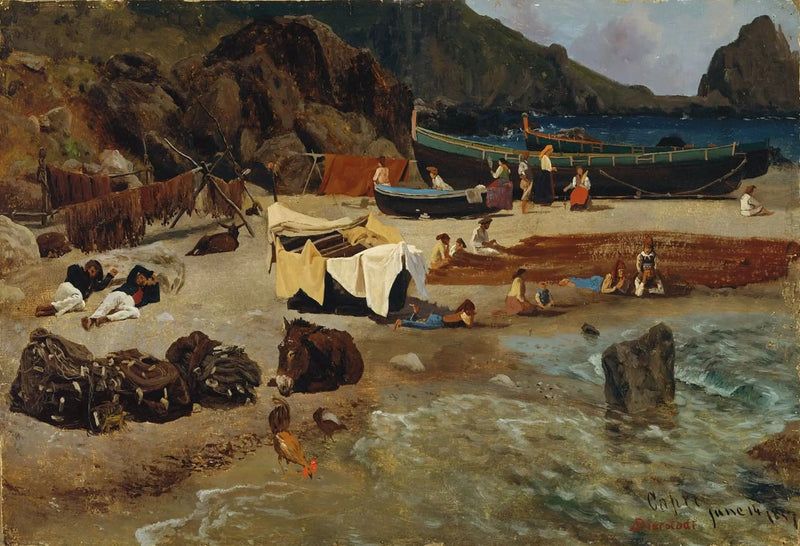 Visboten in Capri - Albert Bierstadt

Source:
Bateaux de pêche à Capri - Albert Bierstadt