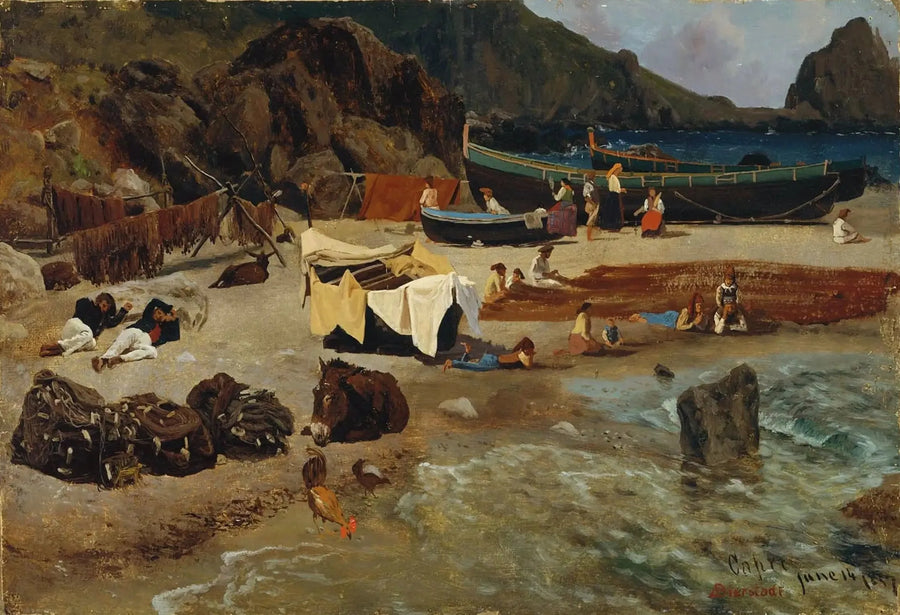 Visboten in Capri - Albert Bierstadt

Source:
Bateaux de pêche à Capri - Albert Bierstadt