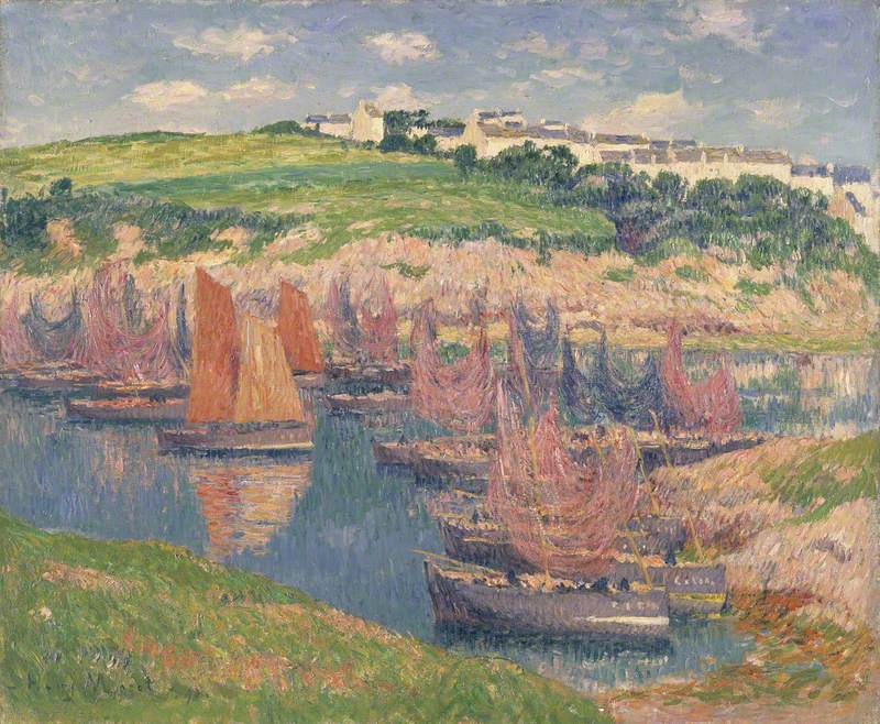 Visboten in Douelan - Henry Moret