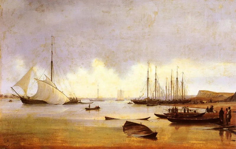 Zeevissersboten bij een pier - Alexandre Ivanov

Source:
Bateaux de pêche au large d'une jetée - Alexandre Ivanov
