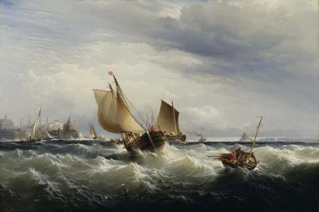 Visboten die de wind naderen - Edward Moran

Source:
Bateaux de pêche s'approchant du vent - Edward Moran