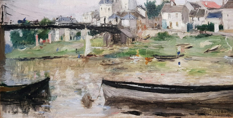Botens op de Seine - Berthe Morisot