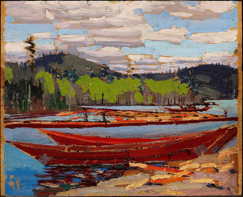 Boten - Tom Thomson

Source:
Bateaux - Tom Thomson