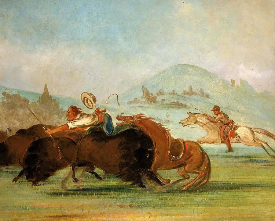 Batiste en ik, Running Buffalo, monding van de Yellowstone - George Catlin

Source:
Batiste et moi, Running Buffalo, embouchure du Yellowstone - George Catlin