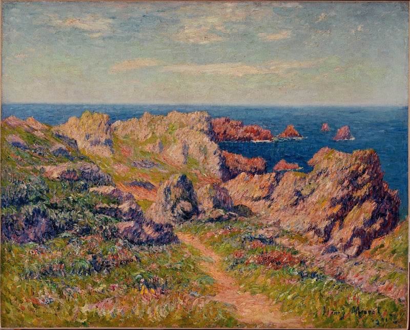 Mooi weer in Pern (Île d'Ouessant) - Henry Moret