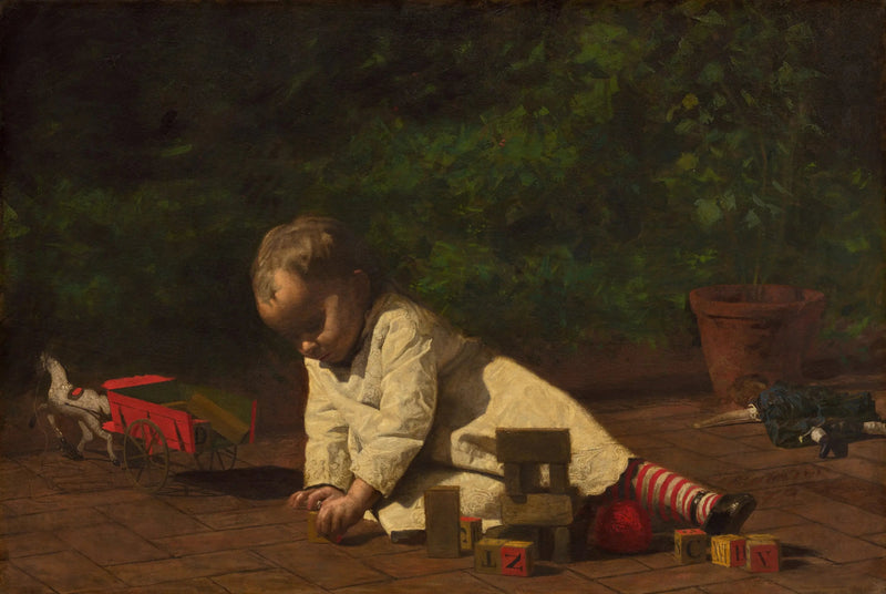 Baby die speelt - Thomas Eakins

Source:
Bébé qui joue - Thomas Eakins