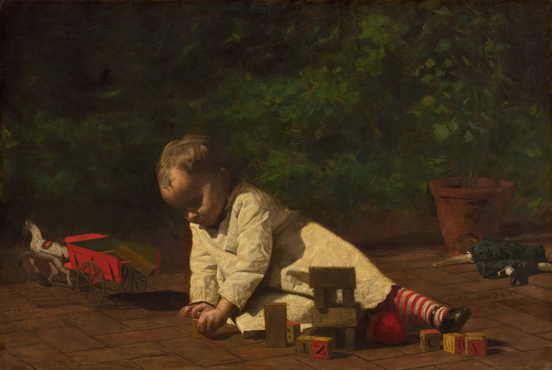 Baby die speelt - Thomas Eakins

Source:
Bébé qui joue - Thomas Eakins