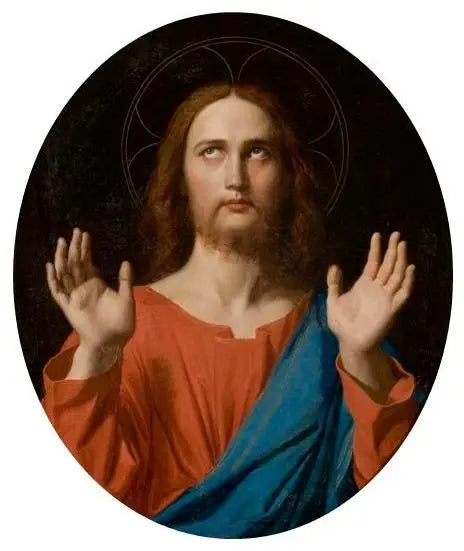 Zegen van Christus - Jean-Auguste-Dominique Ingres