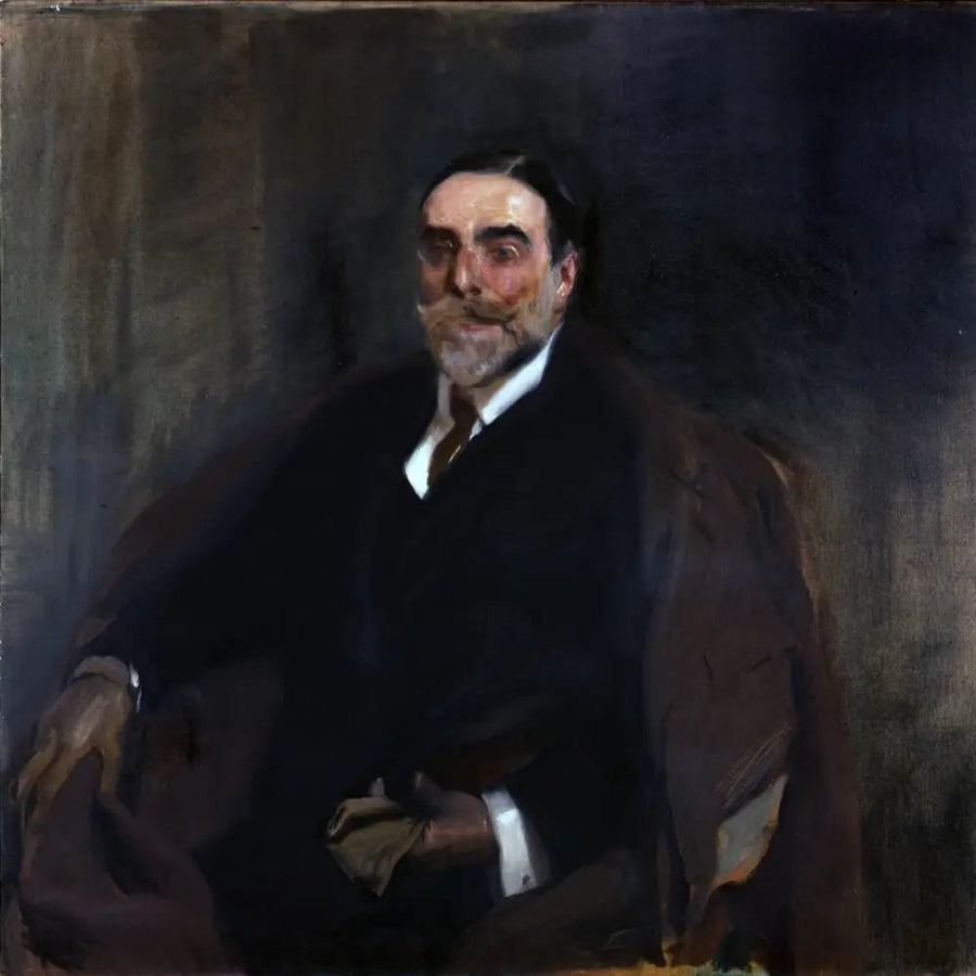 Benigno de la Vega Inclán en Flaquer, Markies de la Vega Inclán - Joaquín Sorolla