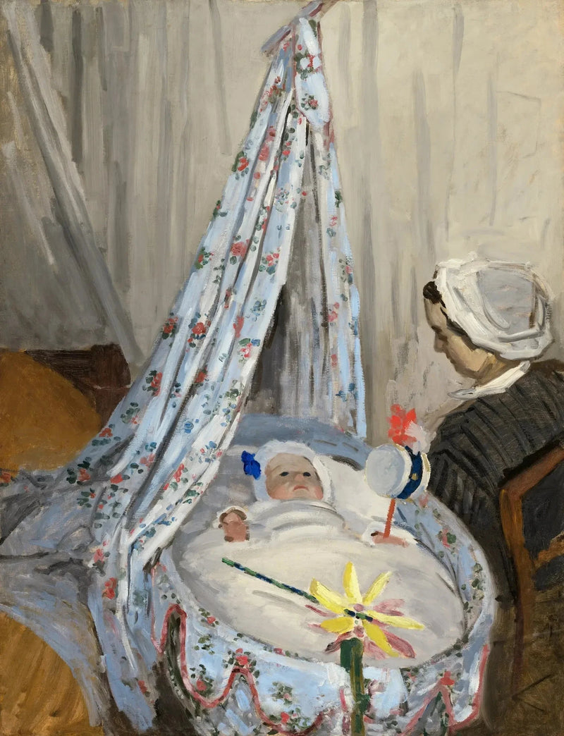 Le Berceau, Camille met Jean W101 - Claude Monet