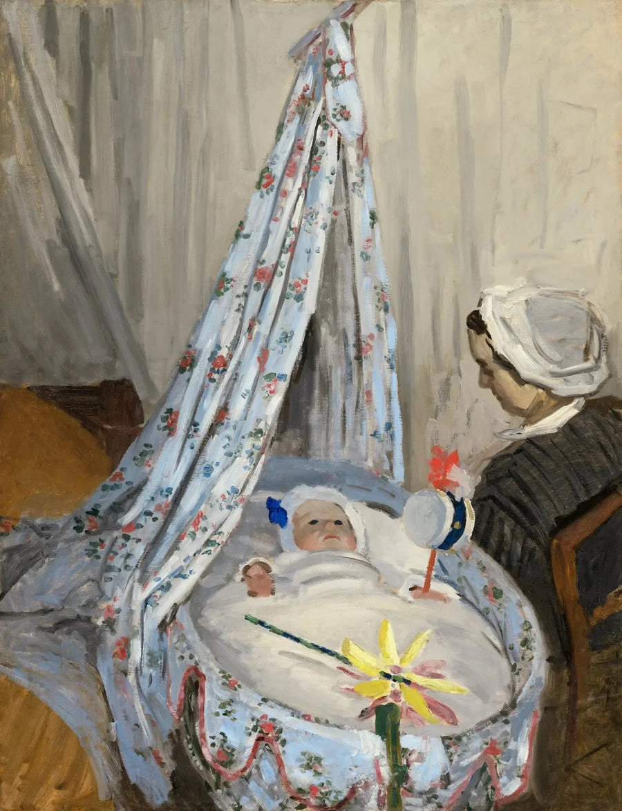 Le Berceau, Camille met Jean W101 - Claude Monet