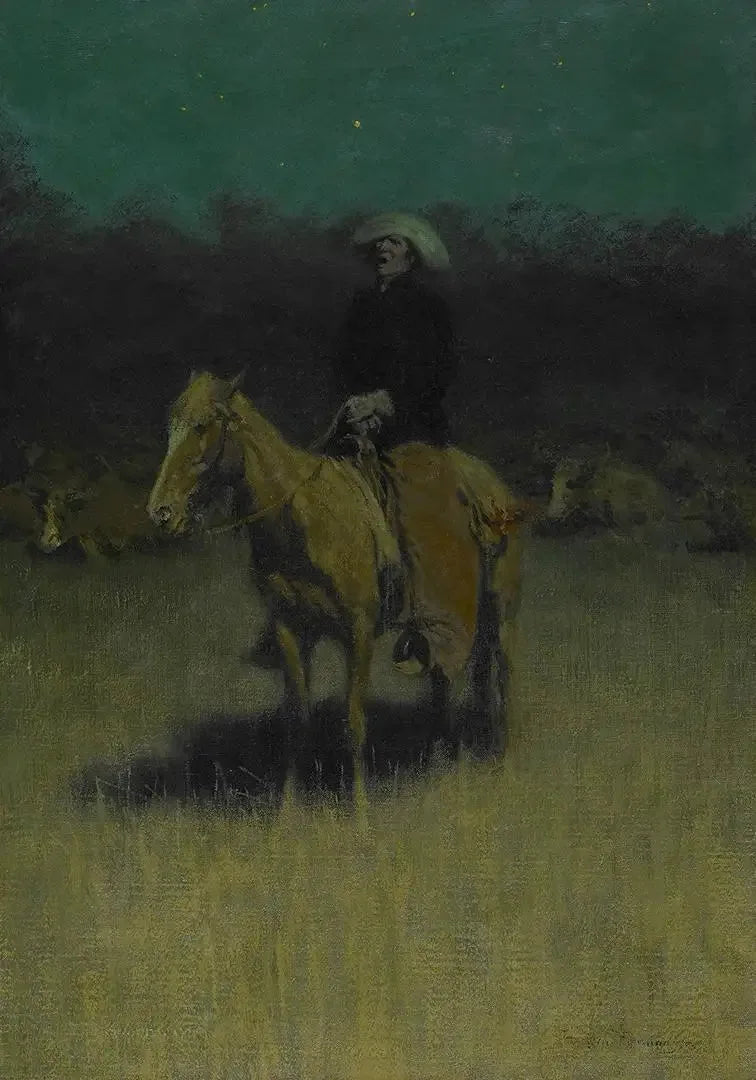 Wiegje van de cowboy - Frederic Remington

Source:
Berceuse du cow-boy - Frederic Remington
