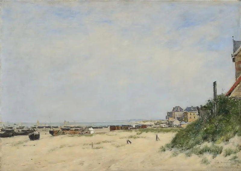 Berck, de kust - Eugène Boudin