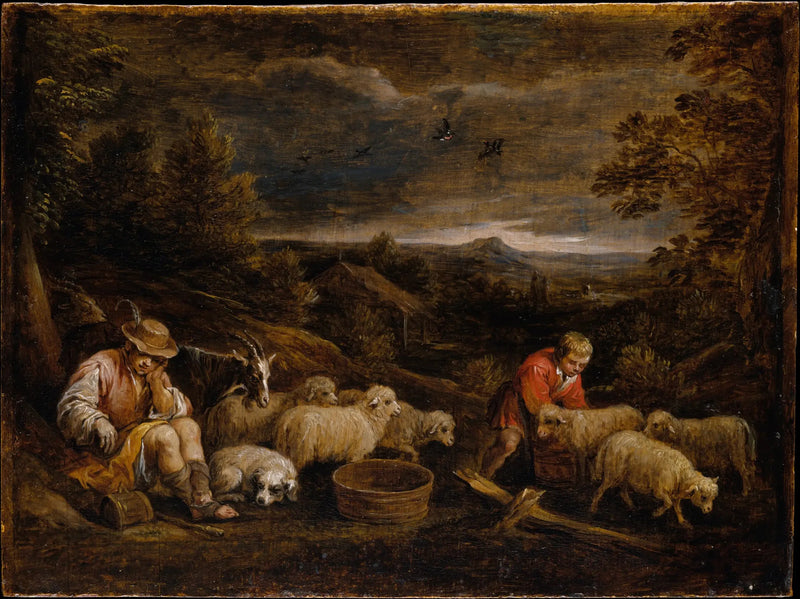 Bergers en schapen - David Teniers de Jonge

Source:
Bergers et moutons - David Teniers le Jeune