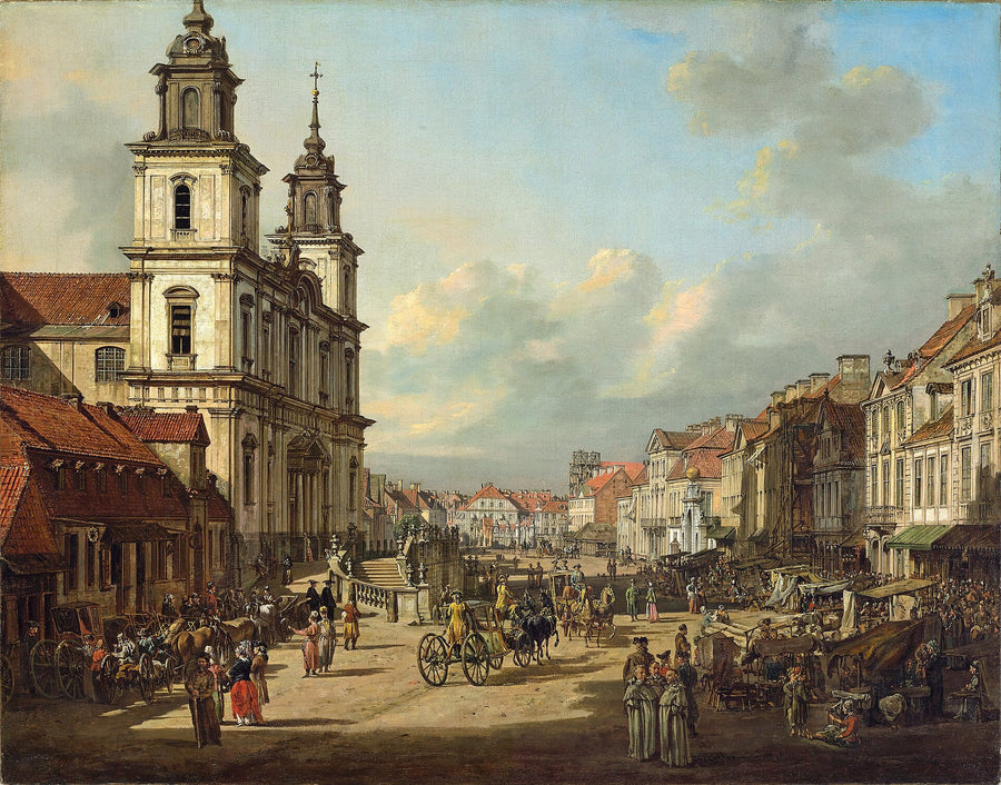 Église Sainte-Croix à Varsovie - Bernardo Bellotto