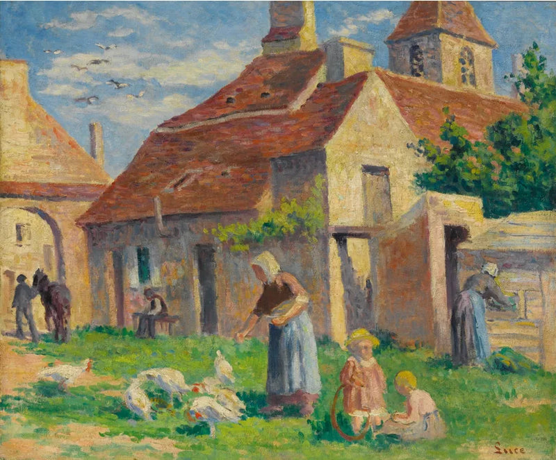 BESSY-SUR-CURE, DE PROVENCE VAN DE HENNEN - Maximilien Luce