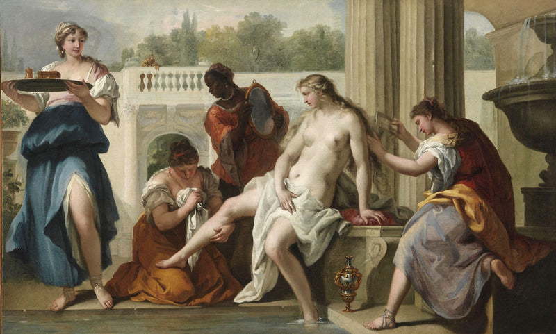 Bethsabée in haar bad - Sebastiano Ricci