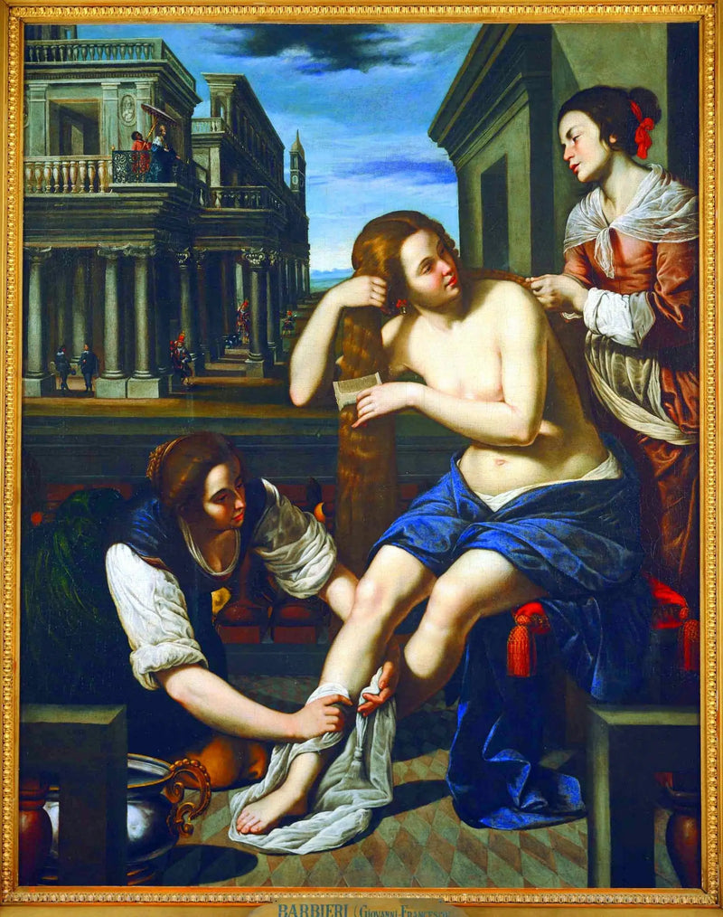Bethsabé in bad - Artemisia Gentileschi