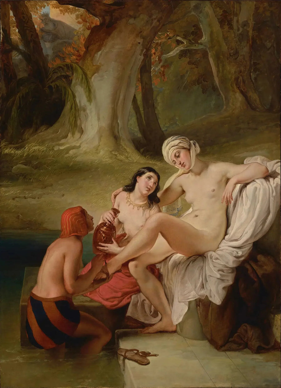 Bethsabée in bad - Francesco Hayez

Source:
Bethsabée au bain - Francesco Hayez