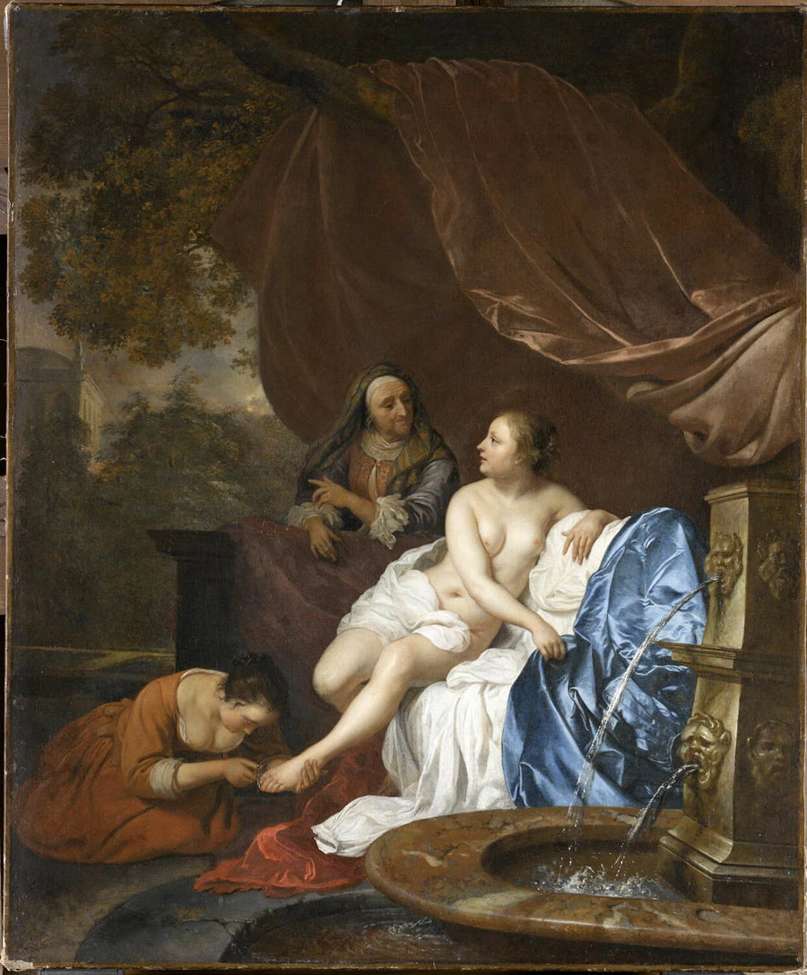 Bethsabée au bain - Jacob Van Loo