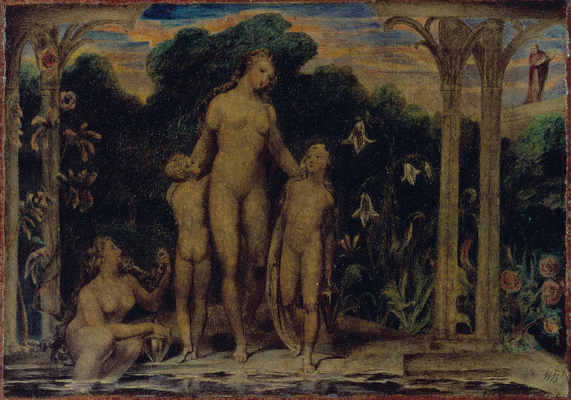 Bethsabé in bad - William Blake